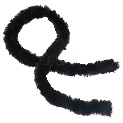 2Pcs Faux Fur Chenille Stick Fabric Roll for Christmas Tree Decor or Wreath Bows Craft FIND-CY0001-48B-1