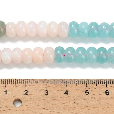 Gradient Color Natural White Jade Beads Strands X-G-NH0053-A01-01-1