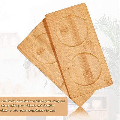 Bamboo Tea Serving Tray AJEW-WH0113-71-1