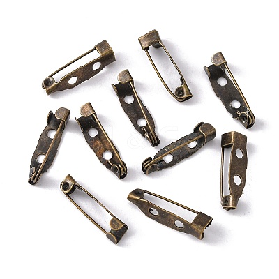 Iron Brooch Findings IFIN-E035Y-AB-1