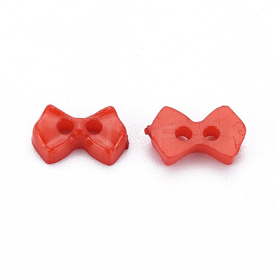 2-Hole Plastic Buttons BUTT-N018-028-04-1