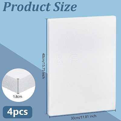 Rectangle Craft Foam DIY-WH0349-534B-1