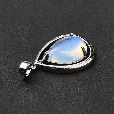 Natural & Synthetic Mixed Stone Pendants G-B033-04P-1