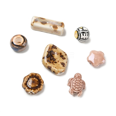 Handmade Porcelain Beads PR-NH0002-01D-1