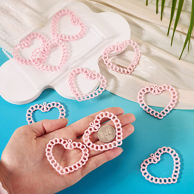 10Pcs Spray Painted Alloy Pendants FIND-TA0010-47B-1
