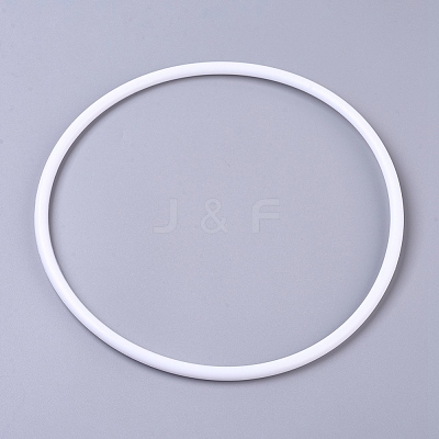 Hoops Macrame Ring X-DIY-WH0157-47G-1