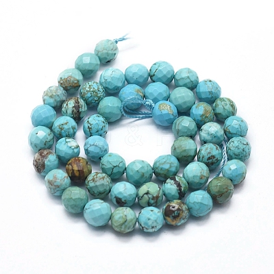 Natural Howlite Beads Strands X-G-D0012-01C-1