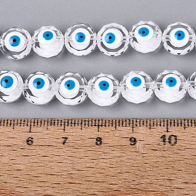 Glass Enamel Beads Strands GLAA-Q112-01A-07-1