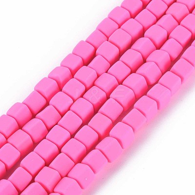 Handmade Polymer Clay Beads Strands CLAY-T020-09A-1