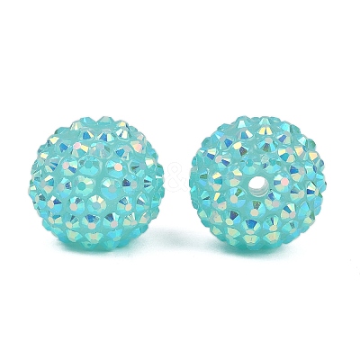 AB-Color Resin Rhinestone Beads RESI-S315-18x20-14-1