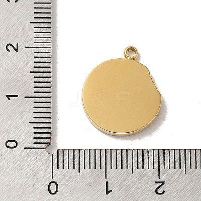 304 Stainless Steel Pendants STAS-B074-08G-11-1