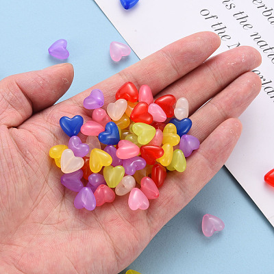 Transparent Acrylic Beads X-MACR-S373-25E-1