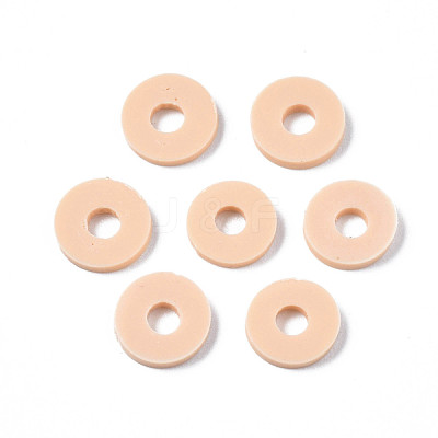 Handmade Polymer Clay Beads CLAY-R067-6.0mm-B47-1