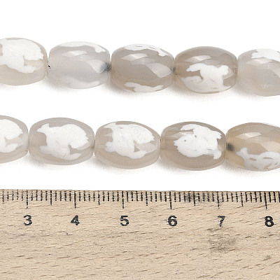 Natural Agate Beads Strands GG-CBA4812-A02-10x14MM-1