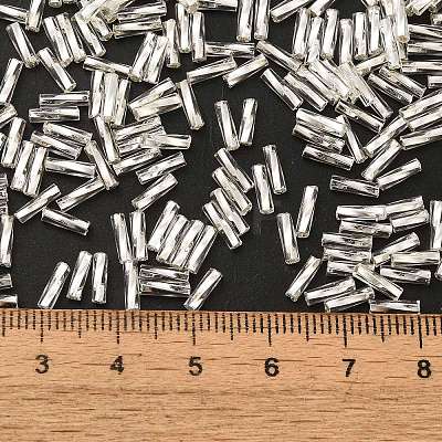 Glass Twist Bugle Beads SEED-C004-07C-1