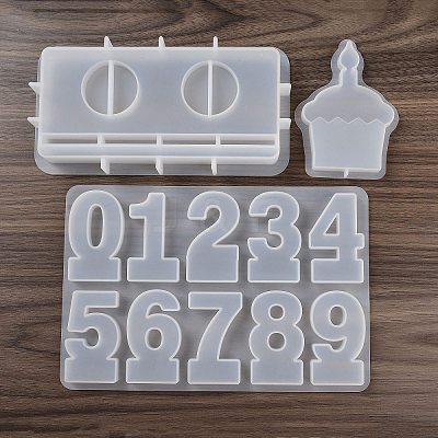 Candle Holder DIY Silicone Molds DIY-K073-11C-1