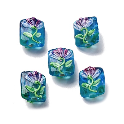 Handmade Lampwork Beads LAMP-K042-03C-1