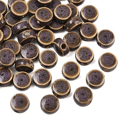 Handmade Porcelain Beads PORC-S496-A07-8mm-1