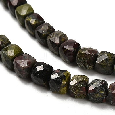 Natural Dragon Blood Beads Strands G-H078-C29-01-1