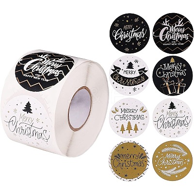Adhesive Roll Sticker Labels X-DIY-S001-03A-1