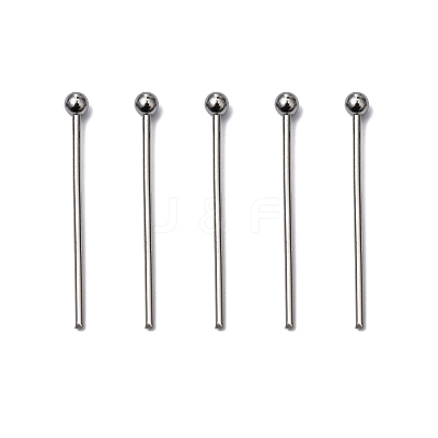 Tarnish Resistant 304 Stainless Steel Ball Head pins STAS-M010-20mm-01-1