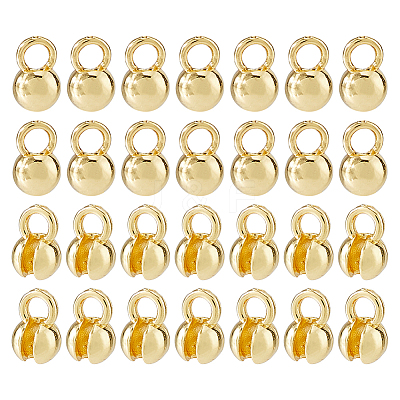 Brass Bead Tips KK-WH0108-57-1