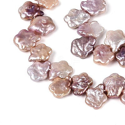 Natural Baroque Keshi Pearl Beads Strands PEAR-S020-A04-01-1