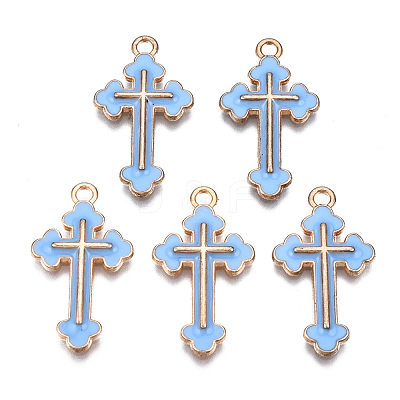 Alloy Enamel Pendants ENAM-S121-059D-1