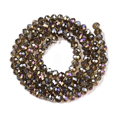 Electroplate Glass Beads Strands EGLA-A044-T4mm-B16-1