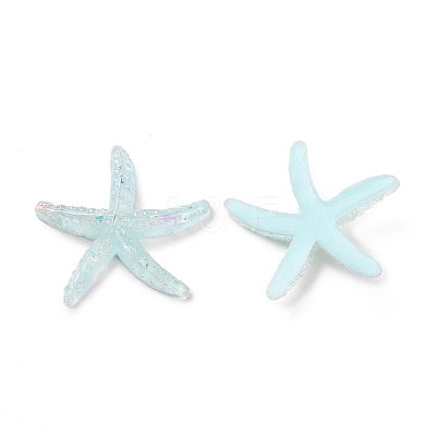 Opaque Resin Cabochons CRES-S304-53F-1