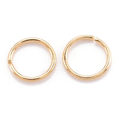Brass Open Jump Rings X-KK-F824-108D-G-1