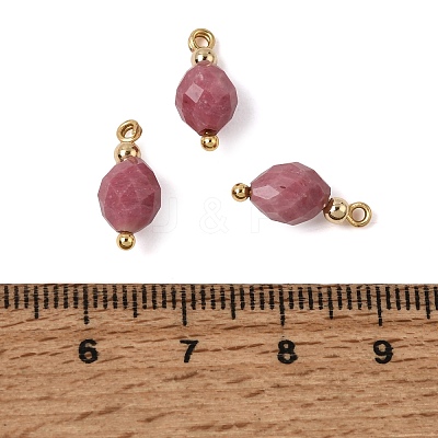 Natural Rhodonite Pendants GG-CBACE45-03G-03-1