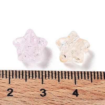 Transparent Acrylic Beads X-OACR-Z013-36-1