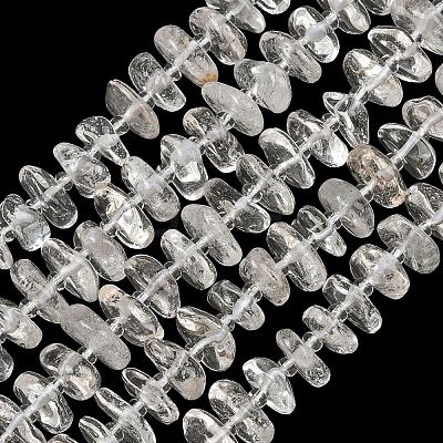Natural Quartz Crystal Beads Strands GG-CBA3A44-B02-01-1