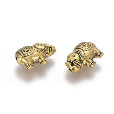 Tibetan Style Alloy Beads PALLOY-TAC0009-27AG-1