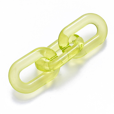 Transparent Acrylic Linking Rings LS-OACR-S036-006A-J05-1