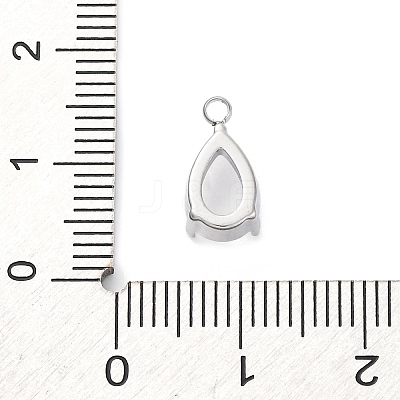 304 Stainless Steel Rhinestone Claw Settings STAS-U042-04A-P-1