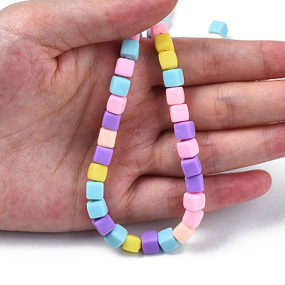 Handmade Polymer Clay Beads Strands CLAY-N008-060-04-1