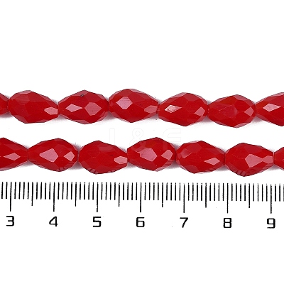 Opaque Solid Color Beads Strands LS-EGLA-N013-P8mm-D07-1