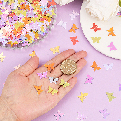 80G 8 Colors PVC Plastic Pendants KY-SC0002-43-1