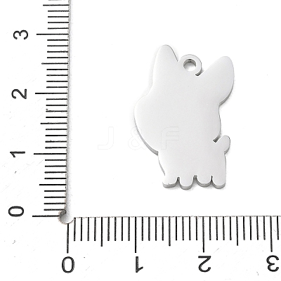 304 Stainless Steel Pendants SA-CBAE115-10P-1