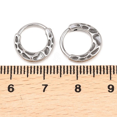 316 Stainless Steel Cartilage Earrings AJEW-C044-16B-AS-1