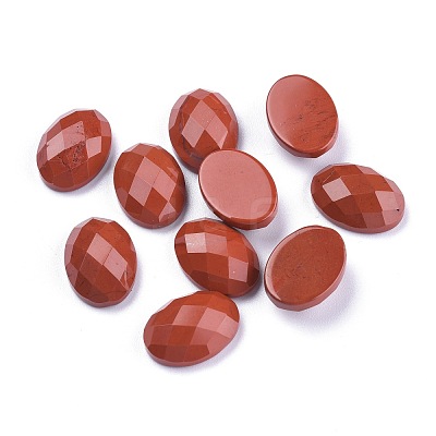 Natural Red Jasper Cabochons G-G760-A04-1