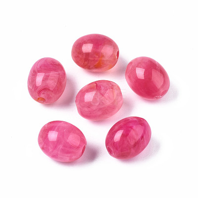 Acrylic Beads OACR-N131-005-13-1