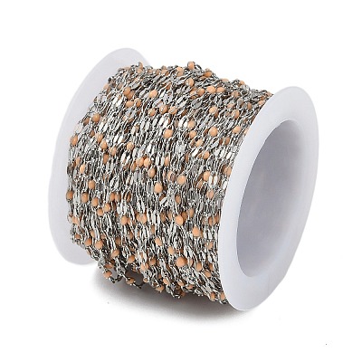 Brass Dapped Chains AJEW-Q153-02P-15-1