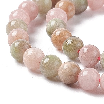 Natural White Jade Beads Strands G-I334-03A-1
