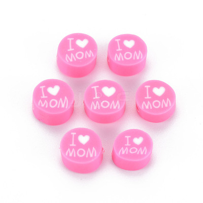 Handmade Polymer Clay Beads CLAY-T019-11H-1
