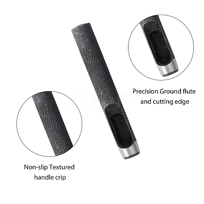 3Pcs 3 Styles High Carbon Steel Hole Punches TOOL-DC0001-04-1
