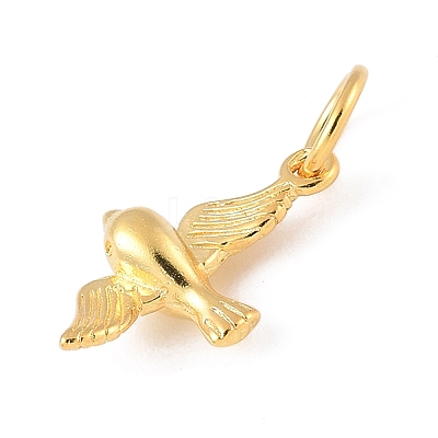 925 Sterling Silver Bird Pendants STER-R013-08G-1