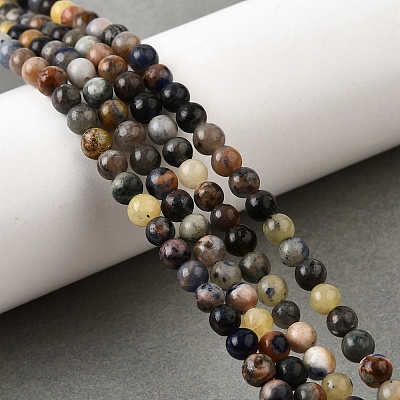 Natural Sodalite Beads Strands G-F591-13A-1
